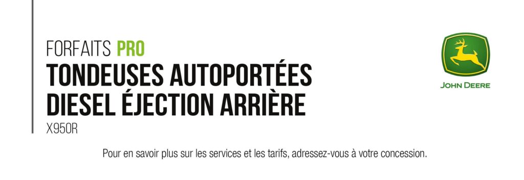IDF tondeuse autoportée diesel éjection arrière