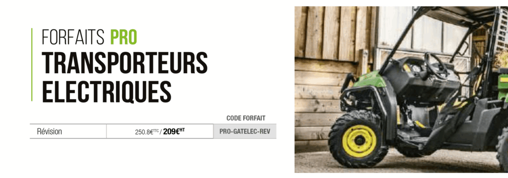 EJ forfait pro transporteur électrique