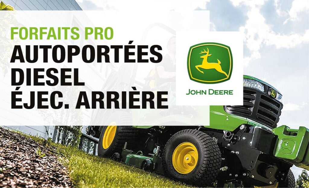 Forfaits pro autoportées diesel éjection arrière