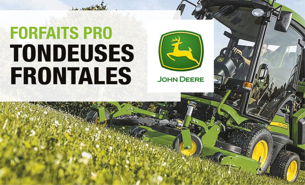 Forfaits pro tondeuses frontales