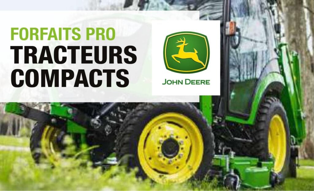 forfaits pro tracteurs compacts