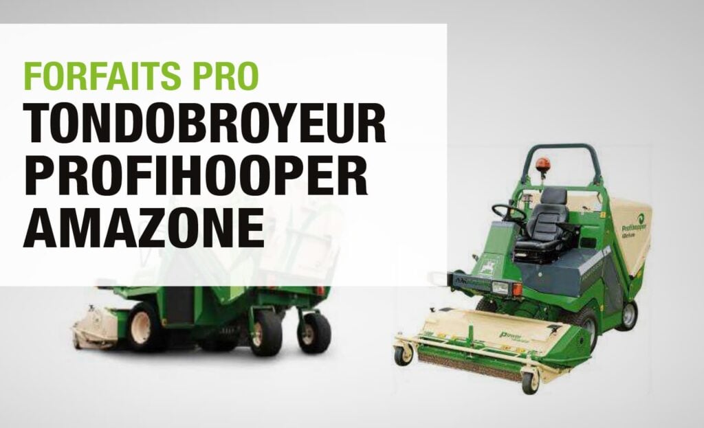 forfaits pro tondobroyeur profihooper amazone